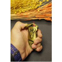 Kartal Figürlü Düğmeli Çakı ve Gold Bodyguard Mustalı Set